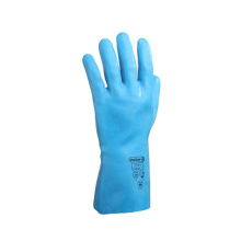 Attractive price new type water blue cut chemical resistant gloves long sleeve protec
